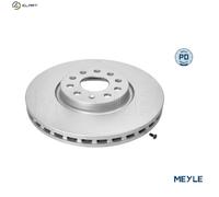 2x MEYLE 115 521 0027/PD Brake Disc Front Fits Seat Alhambra Tarraco Skoda VW