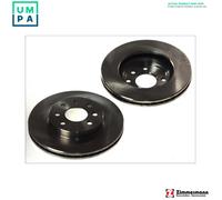 X2 PCS 150.2961.20 BRAKE DISC ZIMMERMANN