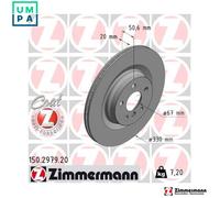 2x BRAKE DISC 150.2979.20 FOR MINI BMW X2/F39 B48 A20 E 2.0L 4cyl B48A20E 2.0L