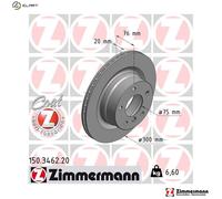 ZIMMERMANN 150.3462.20 Brake disc