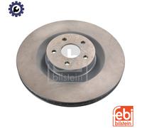 2x BRAKE DISC 171441 FOR FORD YVDA 2.3L 4cyl FOCUS III