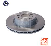 2x BRAKE DISC 177006 FOR TESLA