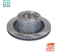 2x Brake disc Rear Axle internally vented 177982 FEBI BILSTEIN for MERCEDES-BENZ