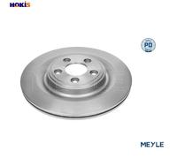 2x MEYLE 18-15 523 0008/PD Brake Disc Rear 326mm ⌀ For Jaguar S-Type XF XJ XK
