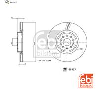 FEBI BILSTEIN 186335 Brake disc