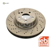 Febi Bilstein 21086 Brake Disc x1 Fits Mercedes-Benz S-Class S 55 AMG 1998-2005