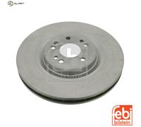 2x Brake Discs Pair Vented fits MERCEDES ML500 W163 5.0 Front 01 to 05 345mm Set