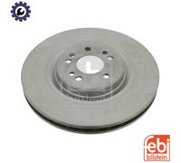 2x Brake Discs Pair Vented fits MERCEDES ML500 W163 5.0 Front 01 to 05 345mm Set