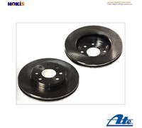 ATE Brake Disc 24.0112-0180.1 for VOLVO S80 II T4 2013-2016