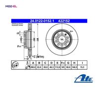Brake Disc For VW PASSAT Seat EXEO Audi A8 A4 96-13 8E0615301B
