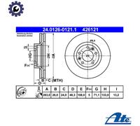 Brake discs Citroën Berlingo ë-BERLINGO 24.0126-0121.1