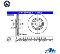 X2 PCS L&R SIDES BRAKE DISC 24.0128-0128.1