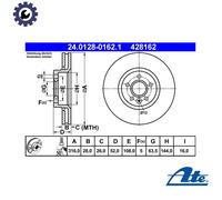 Front Brake Disc Volvo Ford Land Rover:V70 III 3,V60,S80 II 2,S60 II 2 LR000470
