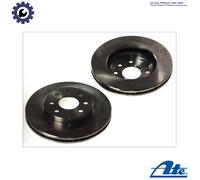 2x BRAKE DISC 24.0128-0166.1 FOR NISSAN DATSUN BIG/M/FRONTIER/Platform/Chassis