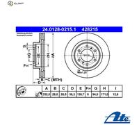 Front Brake Disc Mitsubishi:PAJERO IV 4 4615A038
