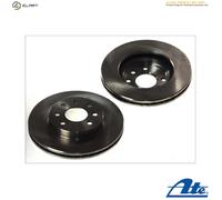 ATE Brake Disc 24.0322-0210.1 for Skoda Octavia II Combi, Laura, Yeti, VW BLY 2.0L – 2 pcs