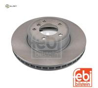 2x Brake Discs Pair Vented fits BMW 530D E60, E61 3.0D Front 02 to 10 324mm Set