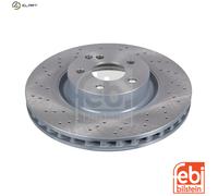 FEBI 26407 BRAKE DISC Front