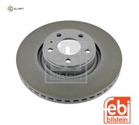 Febi Bilstein 26648 Brake Disc Pair Fits Audi A8 4.2 FSI quattro 6.0 W12 quattro