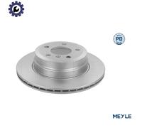 MEYLE 315 523 0024/PD BRAKE DISC Rear (PAIR)