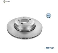 MEYLE Brake disc 315 523 0052/PD Rear Axle 345 24 5 120 Vented Zink flake coated BMW: 7