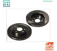 FEBI BILSTEIN BRAKE DISC REAR CITROËN DS OPEL PEUGEOT VAUXHALL 2008 207 207 CC 2