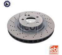 2x BRAKE DISC 37725 FOR MERCEDES-BENZ M271.956/941 1.8L OM646.821/961/820 2.1L