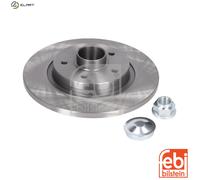 2x BRAKE DISC 38304 FOR RENAULT KANGOO/GRAND/Rapid/Express/BE/BOP 1.5L 4cyl 1.5L