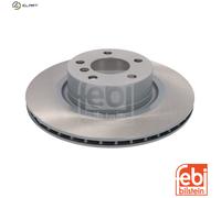 2x Brake Discs Pair Vented fits BMW X3 F25 3.0 Rear 10 to 17 330mm Set Febi New