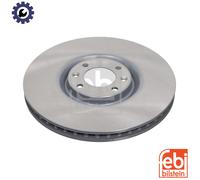 2x Brake Discs Pair Vented fits DS DS5 1.6 Front 15 to 18 340mm Set 1611841480