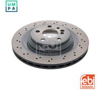 2x BRAKE DISC 43943 FOR MERCEDES-BENZ M 113.991 5.4L 8cyl S-CLASS