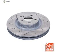 2x BRAKE DISC 44008 FOR MERCEDES-BENZ C-CLASS SLK E-CLASS/T-Model/Convertible