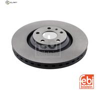 2x BRAKE DISC 44031 FOR AUDI CFGB/CBBB 2.0L CESA/CETA/BPY/CCTA/BWA/CDLB 2.0L