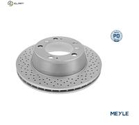 MEYLE 483 523 0002/PD BRAKE DISC Rear (PAIR)