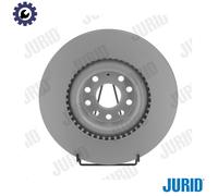 2x BRAKE DISC 562239JC-1 FOR SKODA VW CC/SCIROO/PASSAT/SEDAN/GRANDE GOLF/VI 2.0L