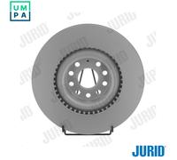 2x BRAKE DISC 562239JC-1 FOR SKODA VW CC/SCIROO/PASSAT/SEDAN/GRANDE GOLF/VI 3.6L
