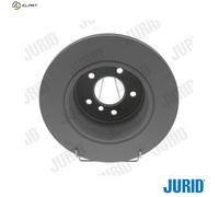 JURID 562701JC Brake disc