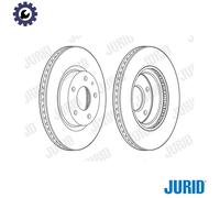 2x BRAKE DISC 563119JC FOR MAZDA CX-3/SUV AXELA S5Y8/S5Y7/S5Y5/S5Y9/S5Y2 1.5L
