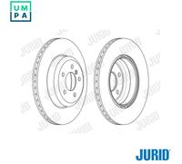 2x BRAKE DISC 563134JC FOR BMW B38B15A 1.5L 3cyl 3 F31 B47D20A N47D20C B48B20