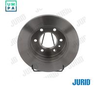 2x BRAKE DISC 563673J FOR MERCEDES-BENZ SPRINTER/4-t/Platform/Chassis/35-t/3-t