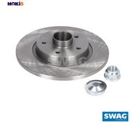 2x BRAKE DISC 60 93 8304 FOR RENAULT KANGOO/Rapid/Express/GRAND/BE/BOP 1.5L 4cyl