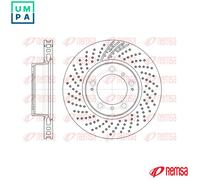 2x BRAKE DISC 61133.10 FOR PORSCHE BOXSTER/Spyder 911/Targa/Convertible 3.8L 911