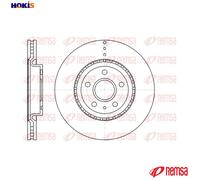 2x BRAKE DISC 61283.10 FOR VAUXHALL INSIGNIA/Mk SAAB OPEL A20DTH/20DT 2.0L 4cyl