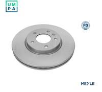 MEYLE Brake disc 615 521 0006/PD Front Axle 300 26 5 115 Vented Zink flake coated VAUXHALL: Astra Mk6, Astra Mk6 GTC, Astra Mk6 Kombi