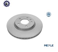 MEYLE Brake disc 615 521 0006/PD Front Axle 300 26 5 115 Vented Zink flake coated VAUXHALL: Astra Mk6, Astra Mk6 GTC, Astra Mk6 Kombi