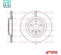 2x BRAKE DISC 61759.10 FOR JAGUAR 204DTD/204PT 2.0L 4cyl XE306DT 3.0L 6cyl