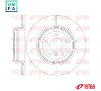 2x BRAKE DISC 6976.10 FOR BMW 3/E90/Convertible/E92/E91 X1/SUV/E84/SAV A 2.0L