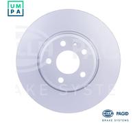 2x BRAKE DISC 8DD 355 128-711 FOR AUDI A4/S4/Allroad A5/S5/Convertible 2.0L 4cyl