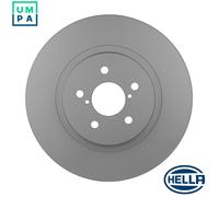 2x BRAKE DISC 8DD 355 134-221 FOR SUBARU FB20W/FB20X/FB20C/FB20D 2.0L 4cyl XV