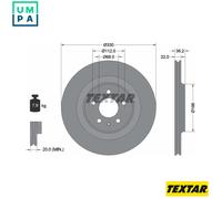 2x BRAKE DISC 92160303 FOR AUDI A4/S4 Q5/Van/SUV A5/S5/Convertible CFKA 2.0L A4